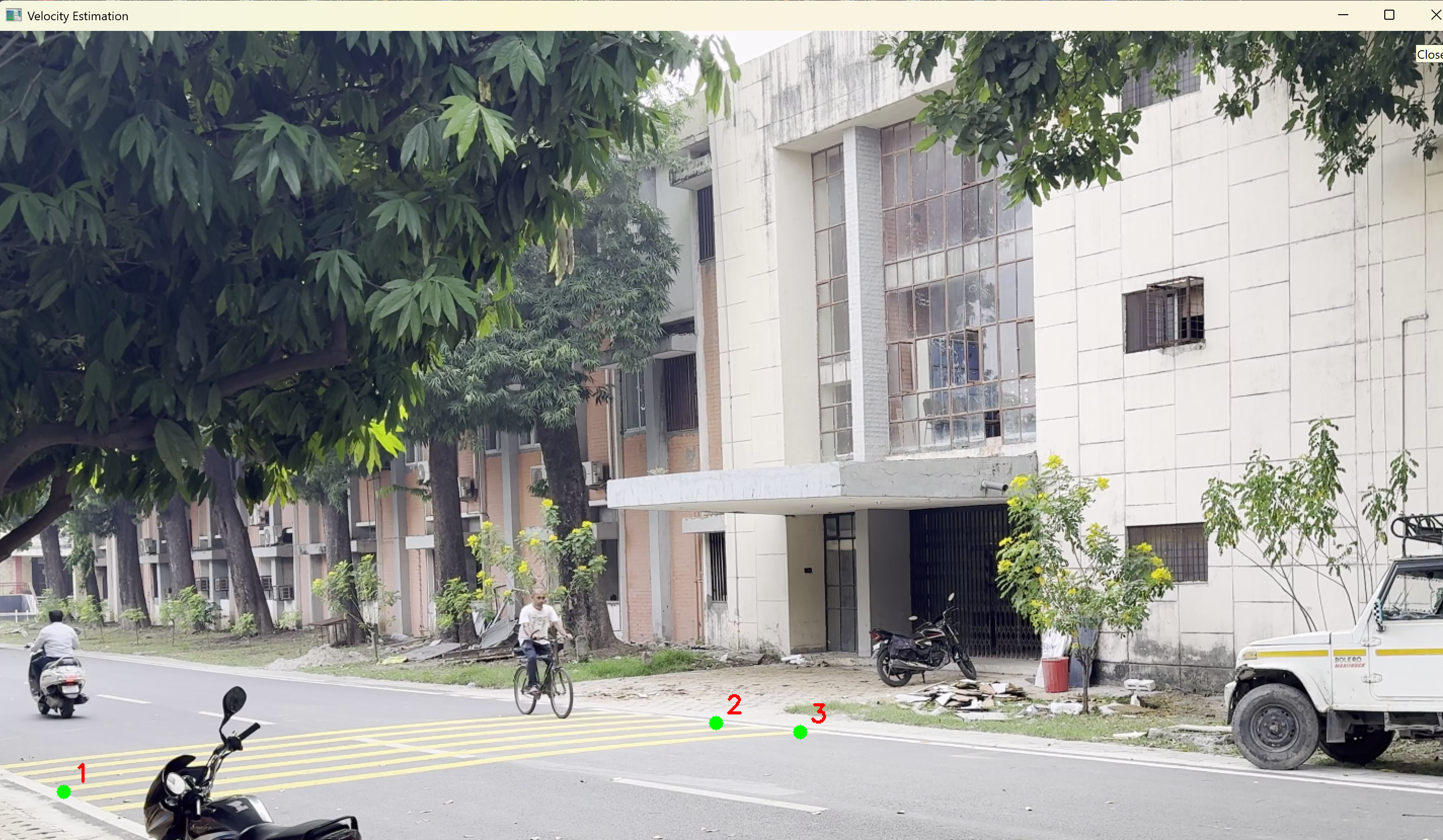 Road calibration and vehicle tracking